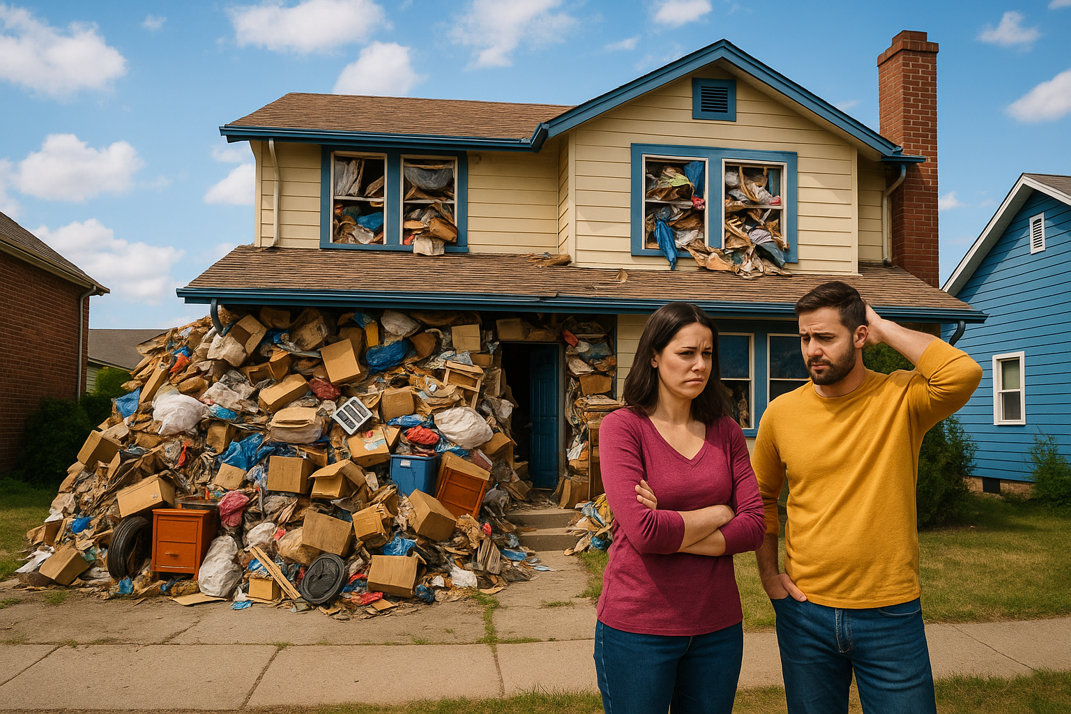 Houston, We Have A Hoarding Problem How To Sell A Hoarder House