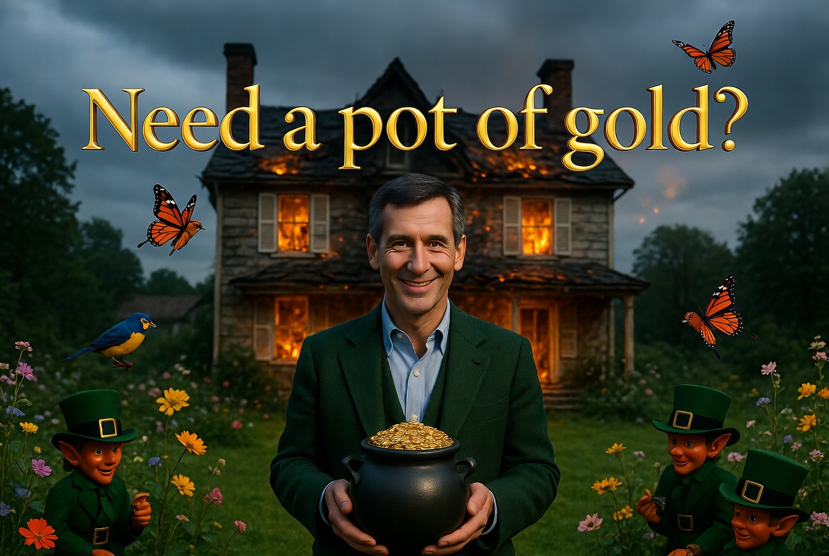 sell fire-damaged house as is fast, for cash