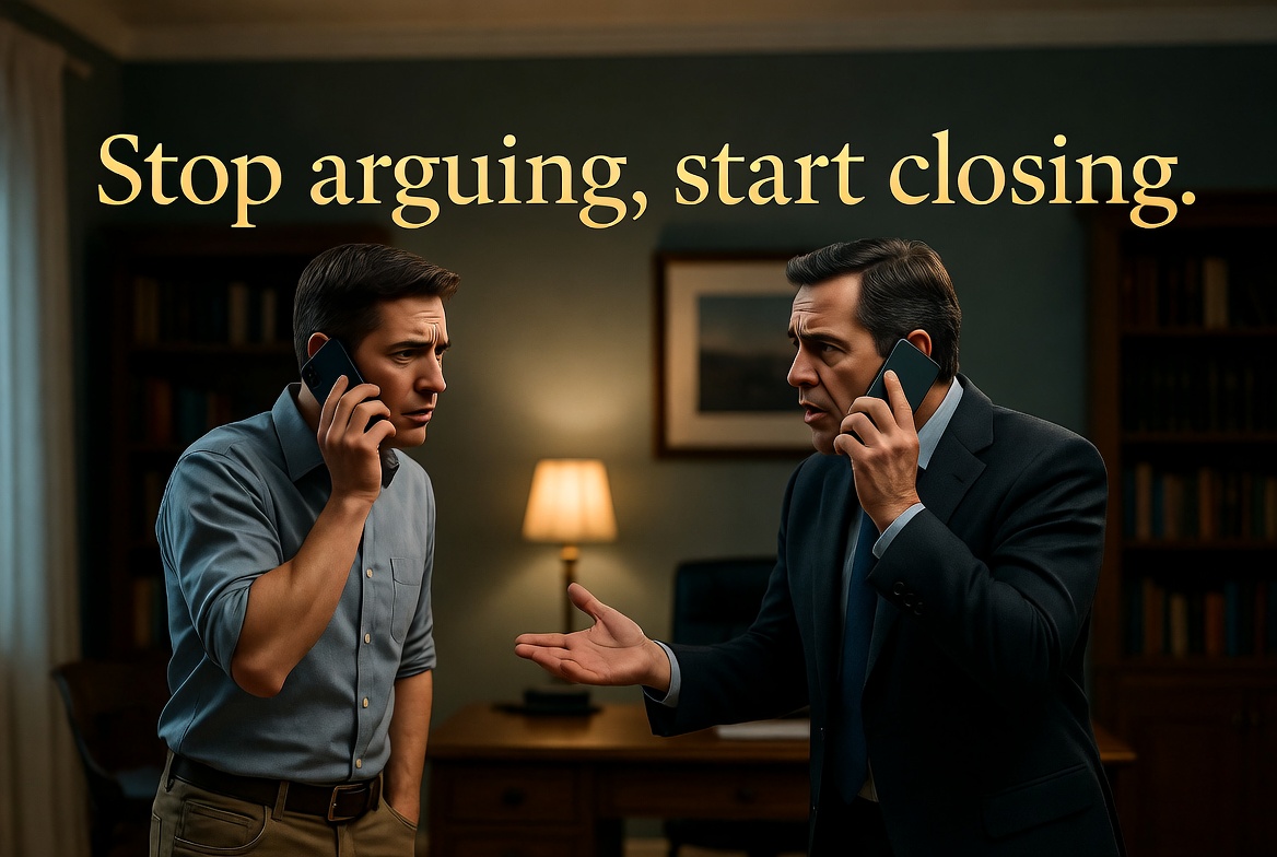 sell rental property with bad tenant and stop arguing